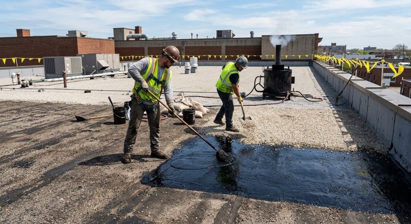 Tar And Gravel Roof Service